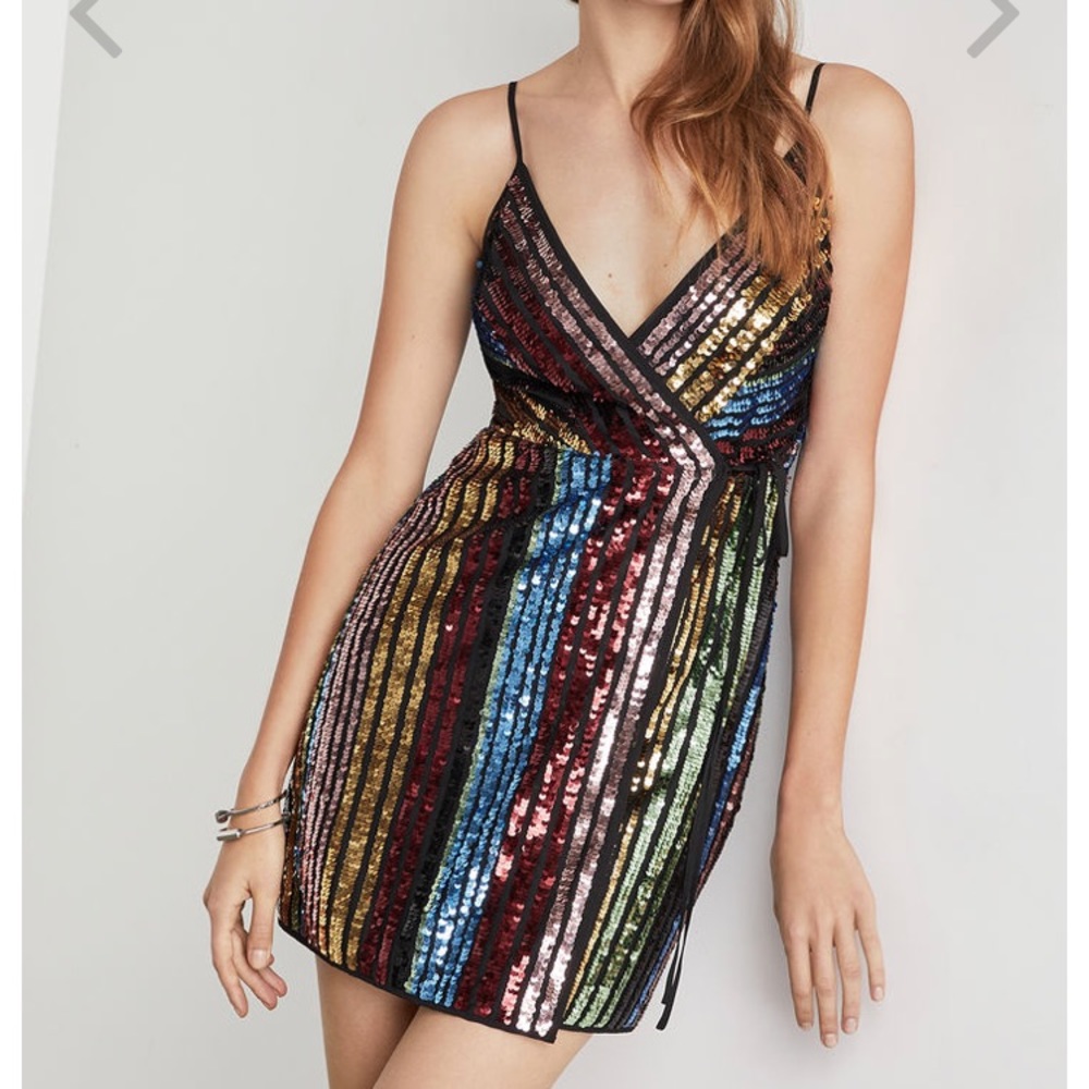 BCBG sequin dress